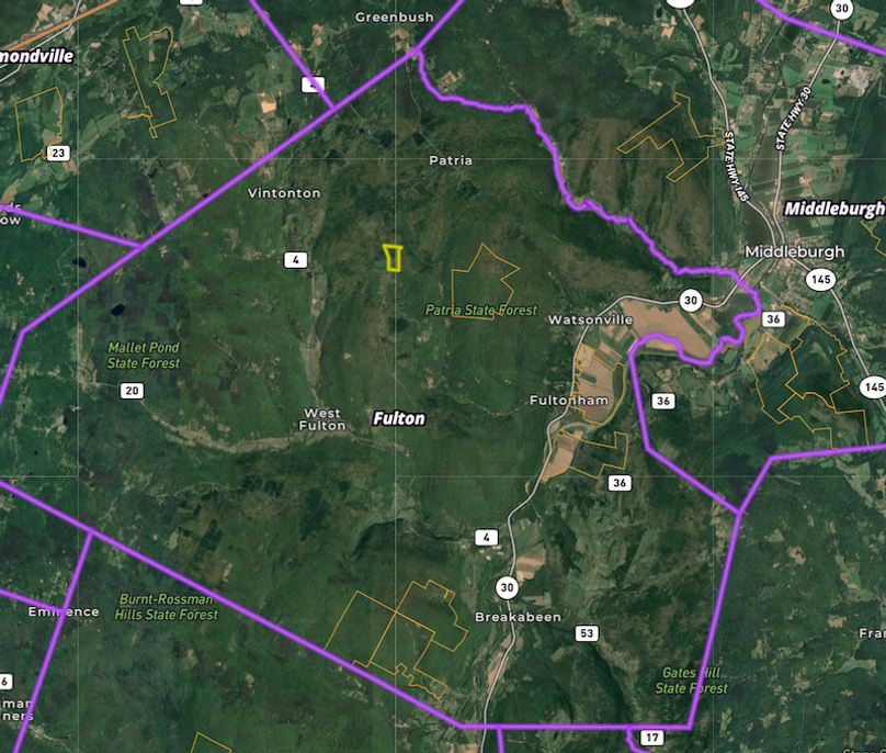 SC 32.8 Brooks Township Map