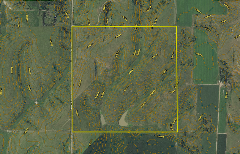 Buffalo NE 401.38.aerial.Tract 3 contour
