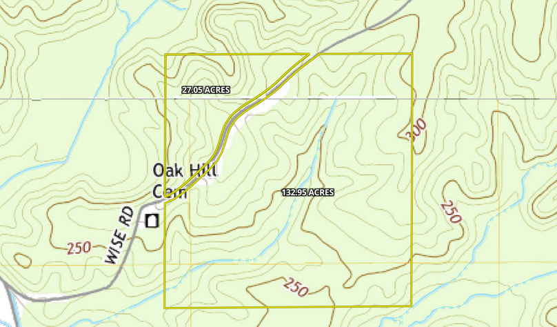 Bossier 132.95 topo