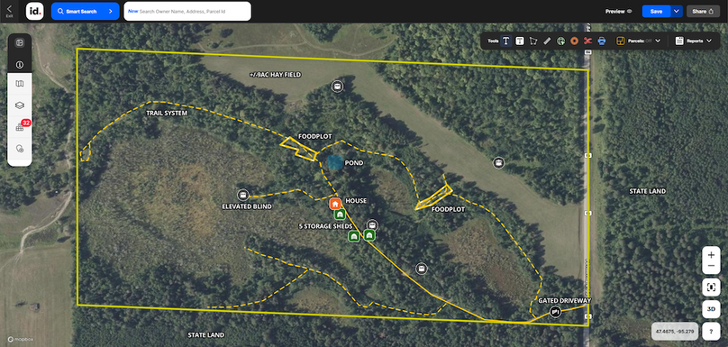 Clearwater 80 Trail Map