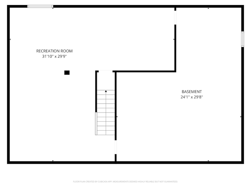 2D Floor Plan for w7939 Territorial Road