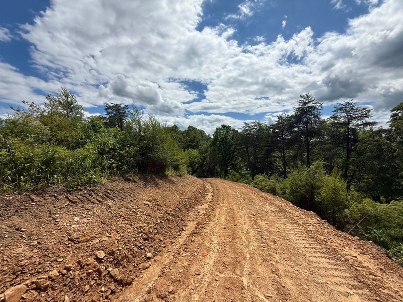 008 a graded new road leading to a newly graded lot in the north portion of the property