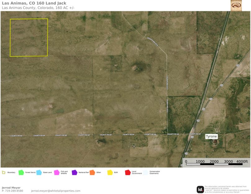 Las Animas, CO 160 Land Jack Aerial 2
