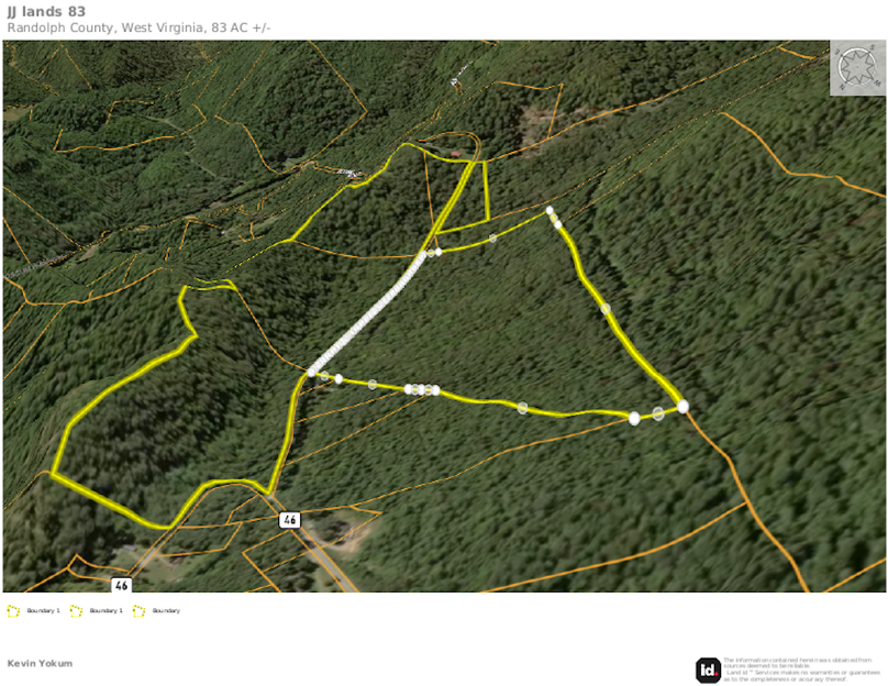 Rand Co WV JJ lands 83 map 3D