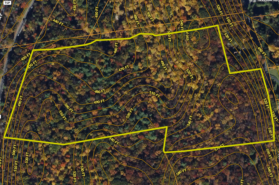 Dutchess Co 25.05 Contour map