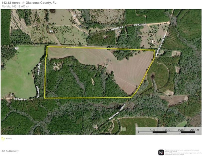 _Aerial #1 - 143.12 Acres Okaloosa, FL