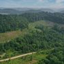 020 awesome aerial drone shot from the northeast area of the property looking to the south boundary along the ridge