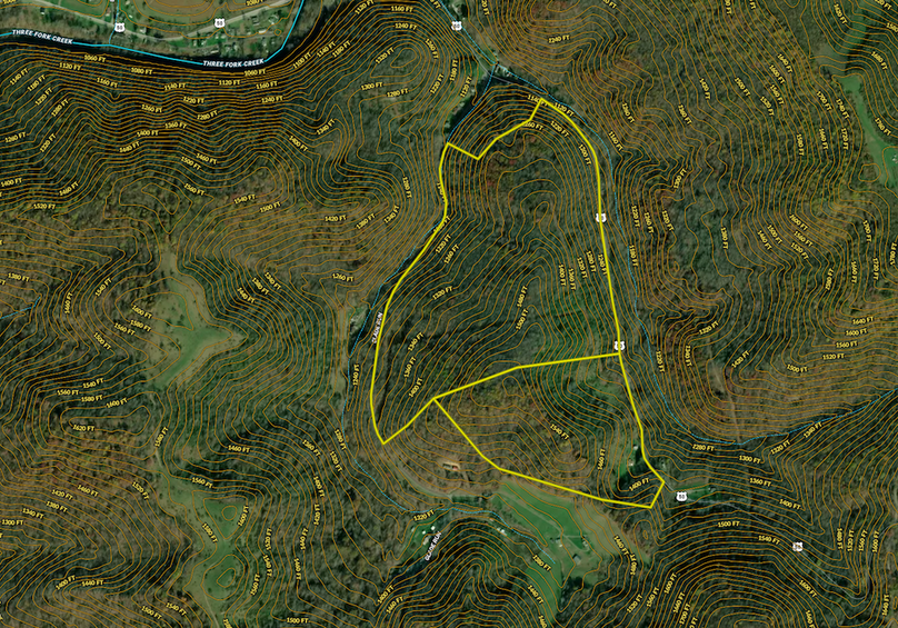 Taylor WV 144.aerial.contour
