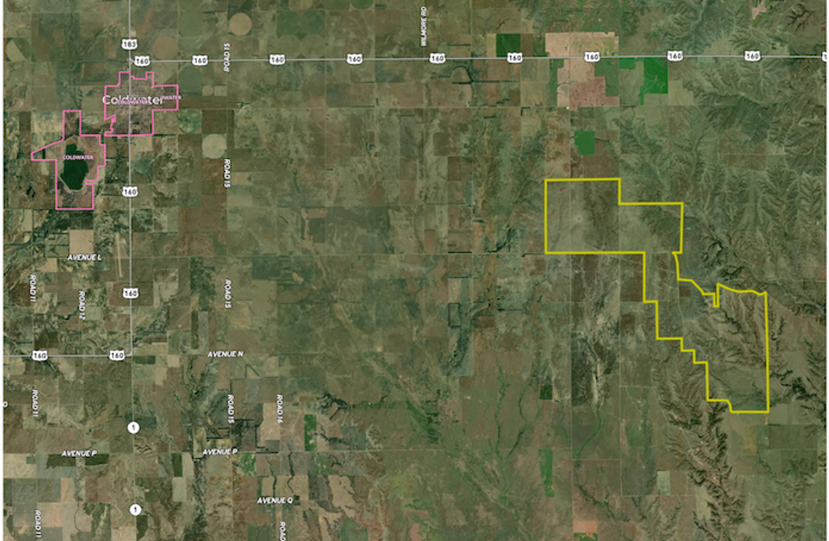 Comanche Richardson 5252 Map