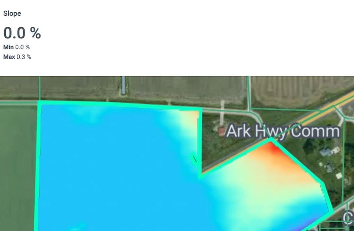 Mississippi 31 Land Mule Elevation Suvey Grid