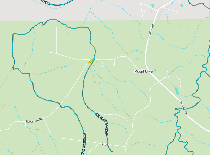 06 ac. Franklin co. Location