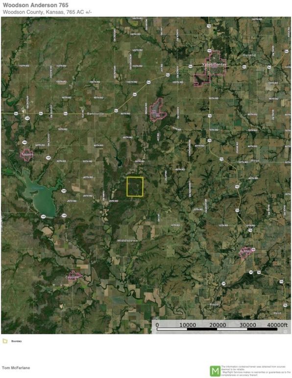 Woodson Anderson 765 Map
