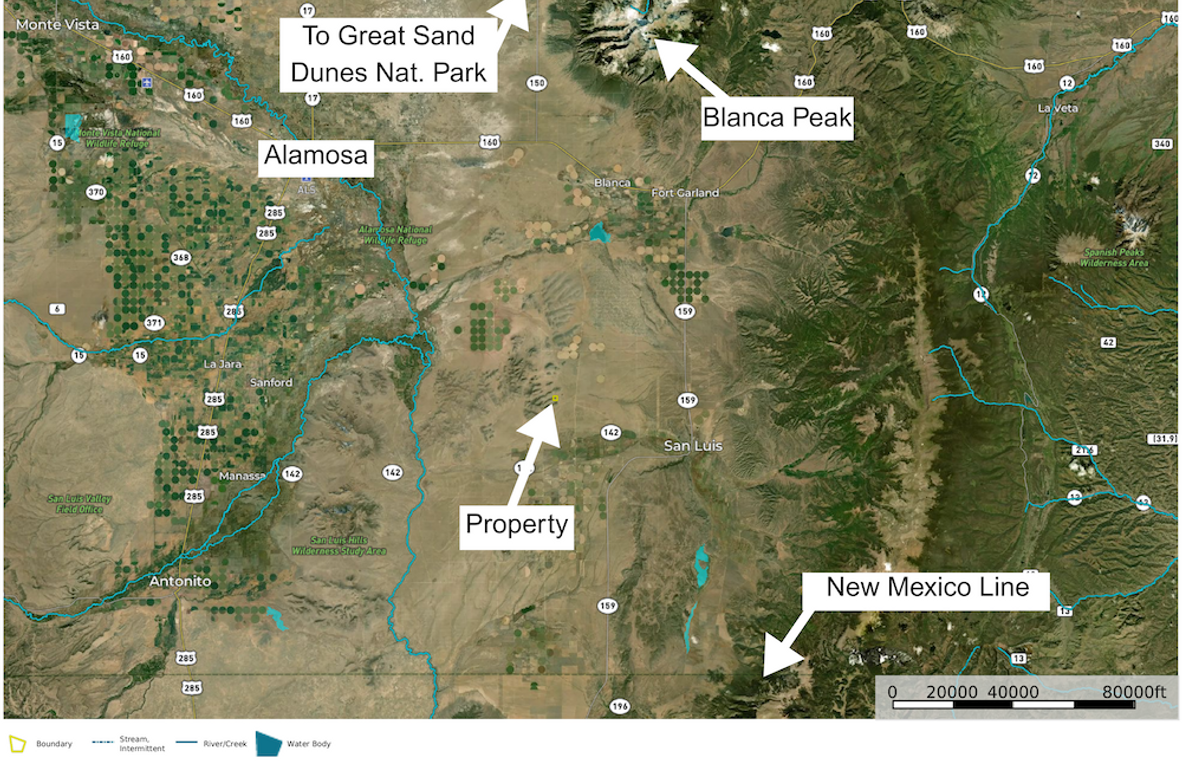 Costilla CO 40 Refern-West Aerial 21