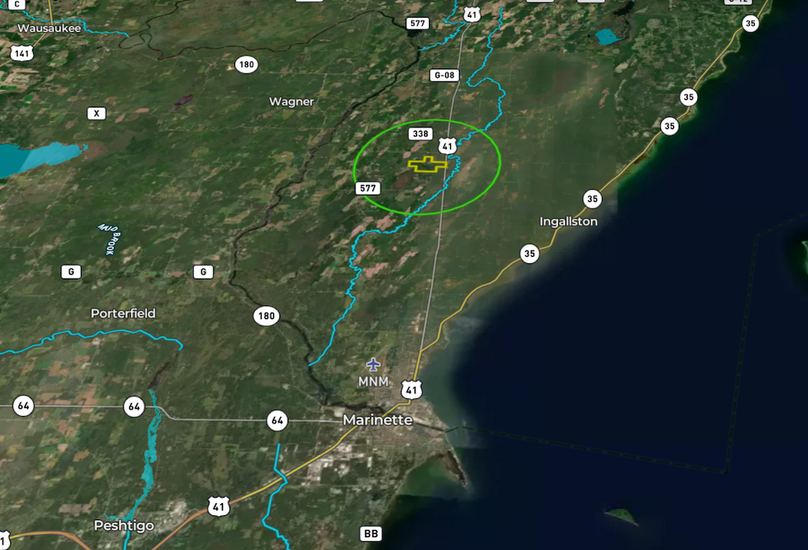 Menominee350Streblow faraerial