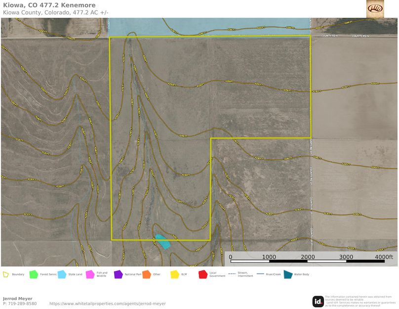 Kiowa, CO 477.2 Kenemore Topo