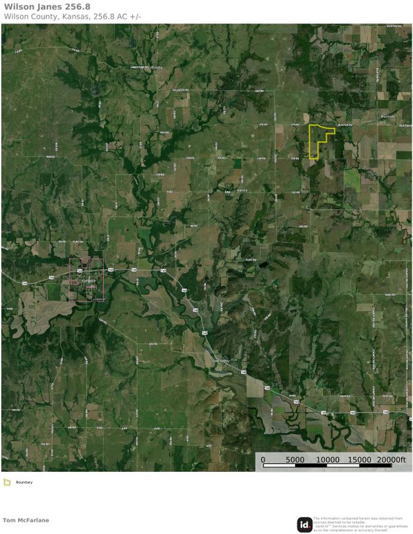 Wilson Janes 256.8 Map