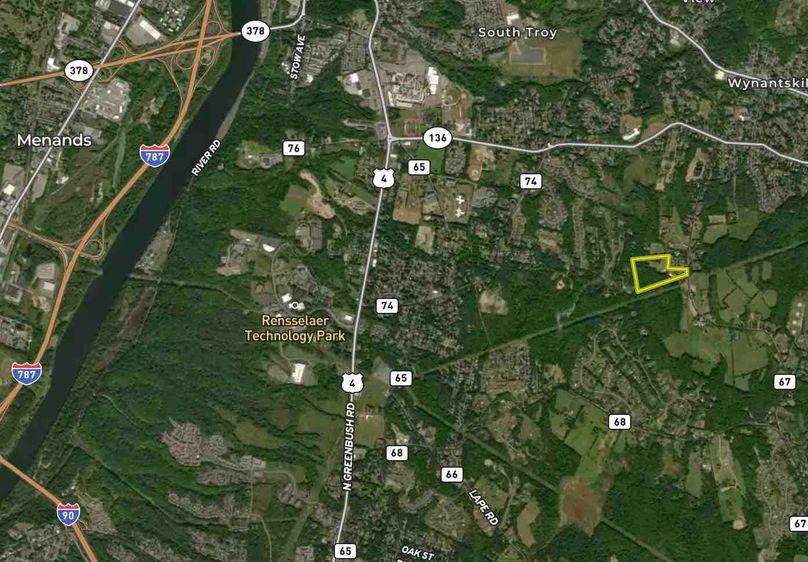 Rensselaer County NY 23.81 Gagnon Wide Map