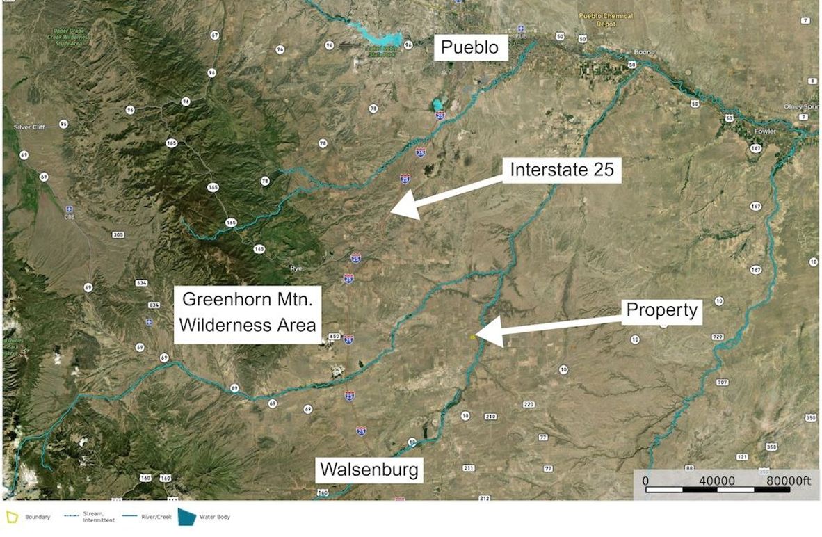 Huerfano, CO 40.04 Carver - Aerial 2
