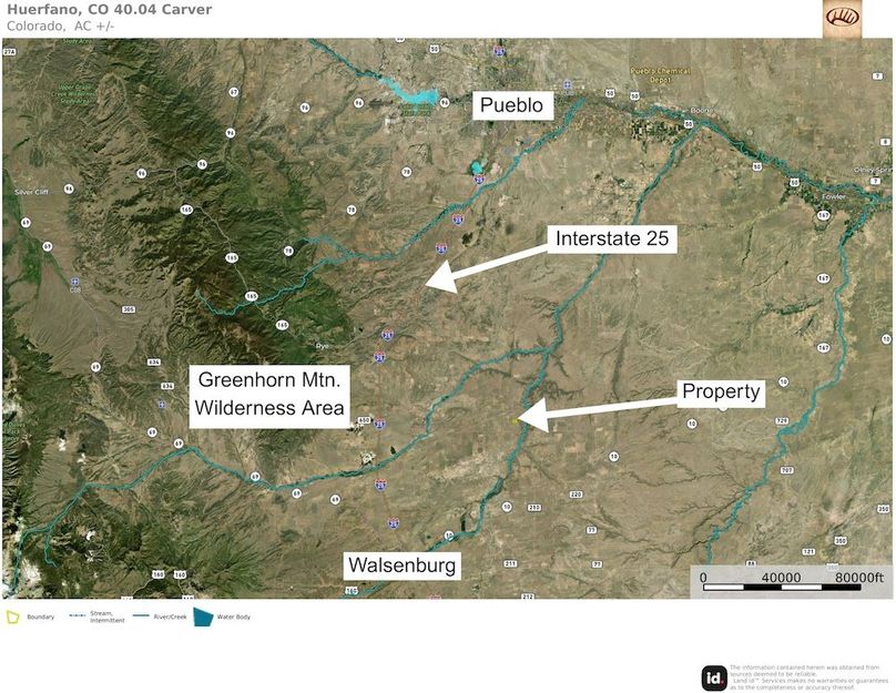 Huerfano, CO 40.04 Carver - Aerial 2