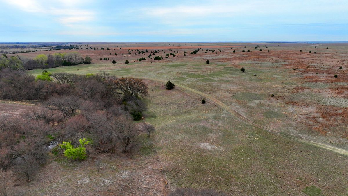 Scenic Pasture Land And CRP Just Outside Of La Crosse Kansas