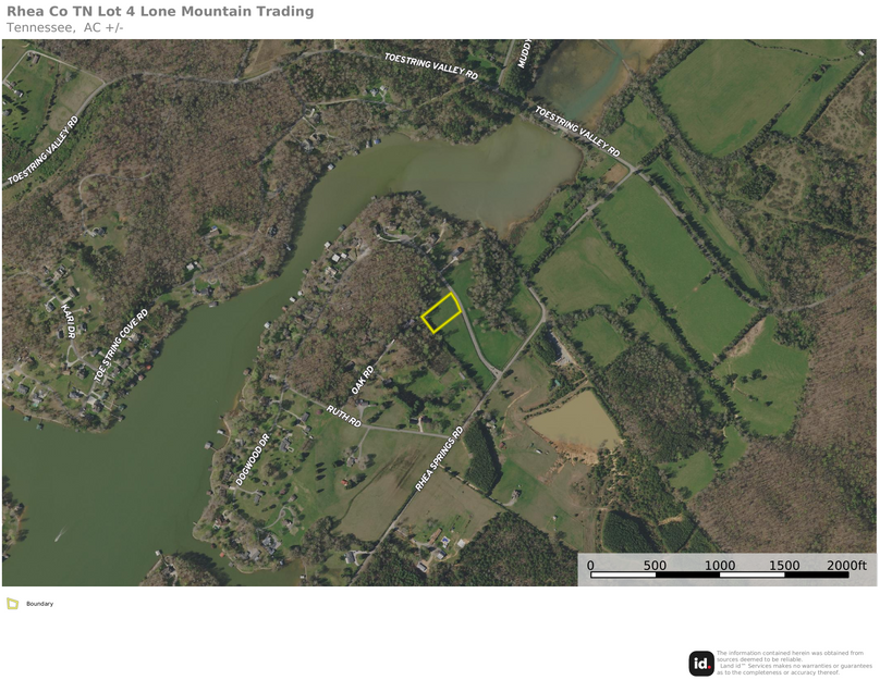 Rhea Co TN Lot 4 Outline 3