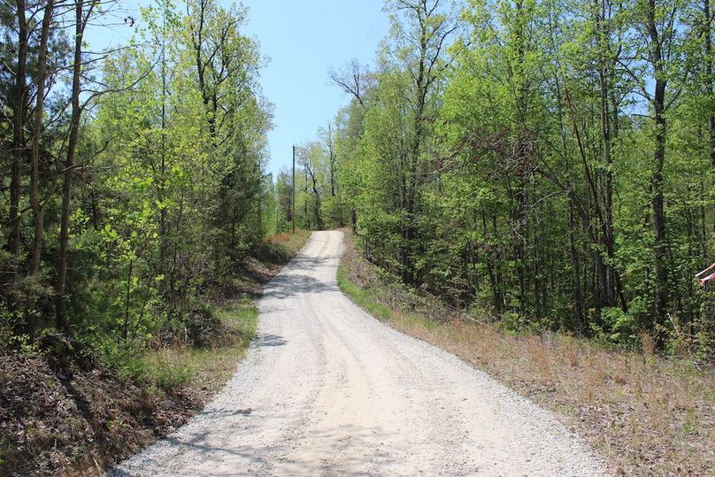 014 county gravel road along the south boundary of the property