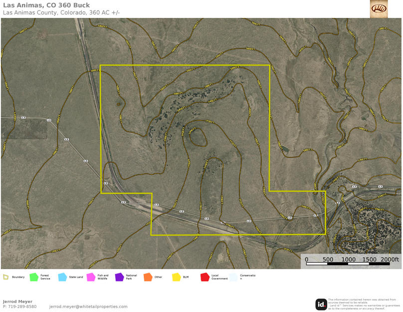 Las Animas, CO 360 Martin Topo