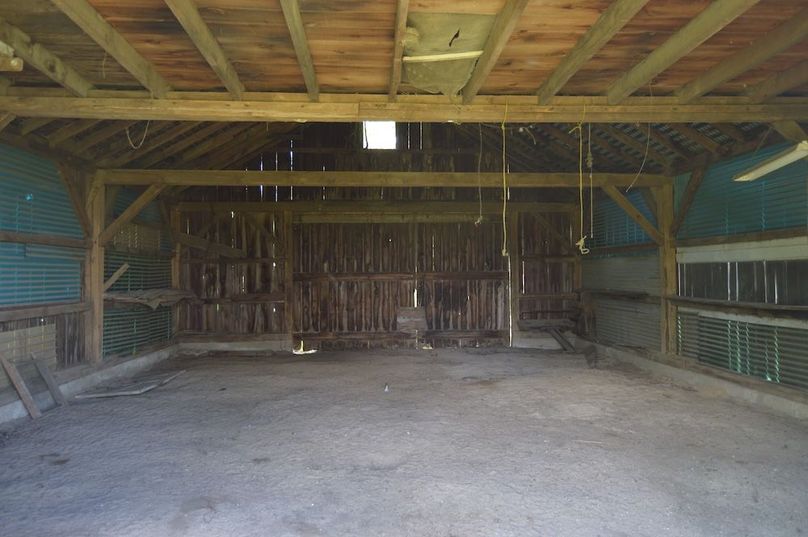 Entrance to barn