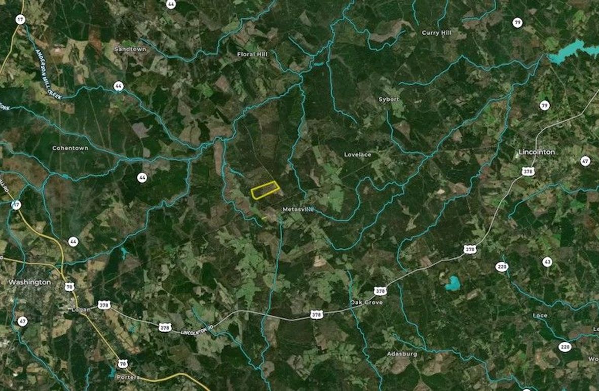 Wilkes county 135 acres map2