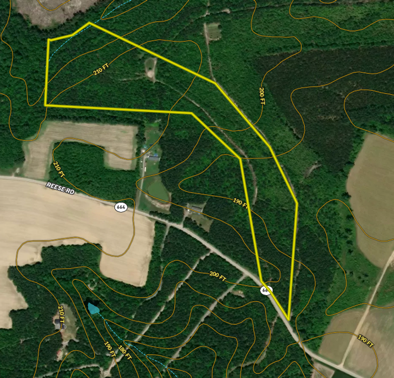 Aerial Topo and Water Features