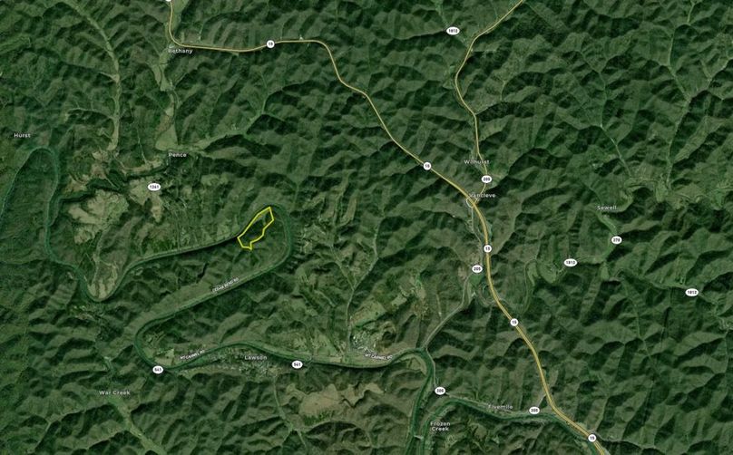 031 Breathitt 47 Land ID map zoomed out