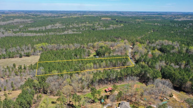 350FT AGL LOOKING NORTH WITH BOUNDARY LINES