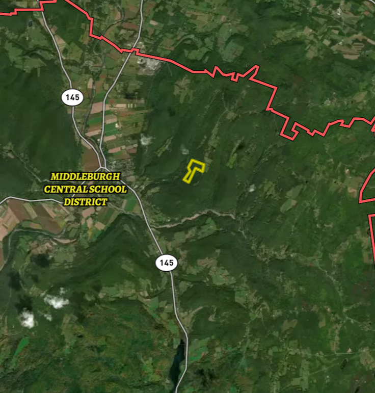 SC 51.66 Waldvogel School district map