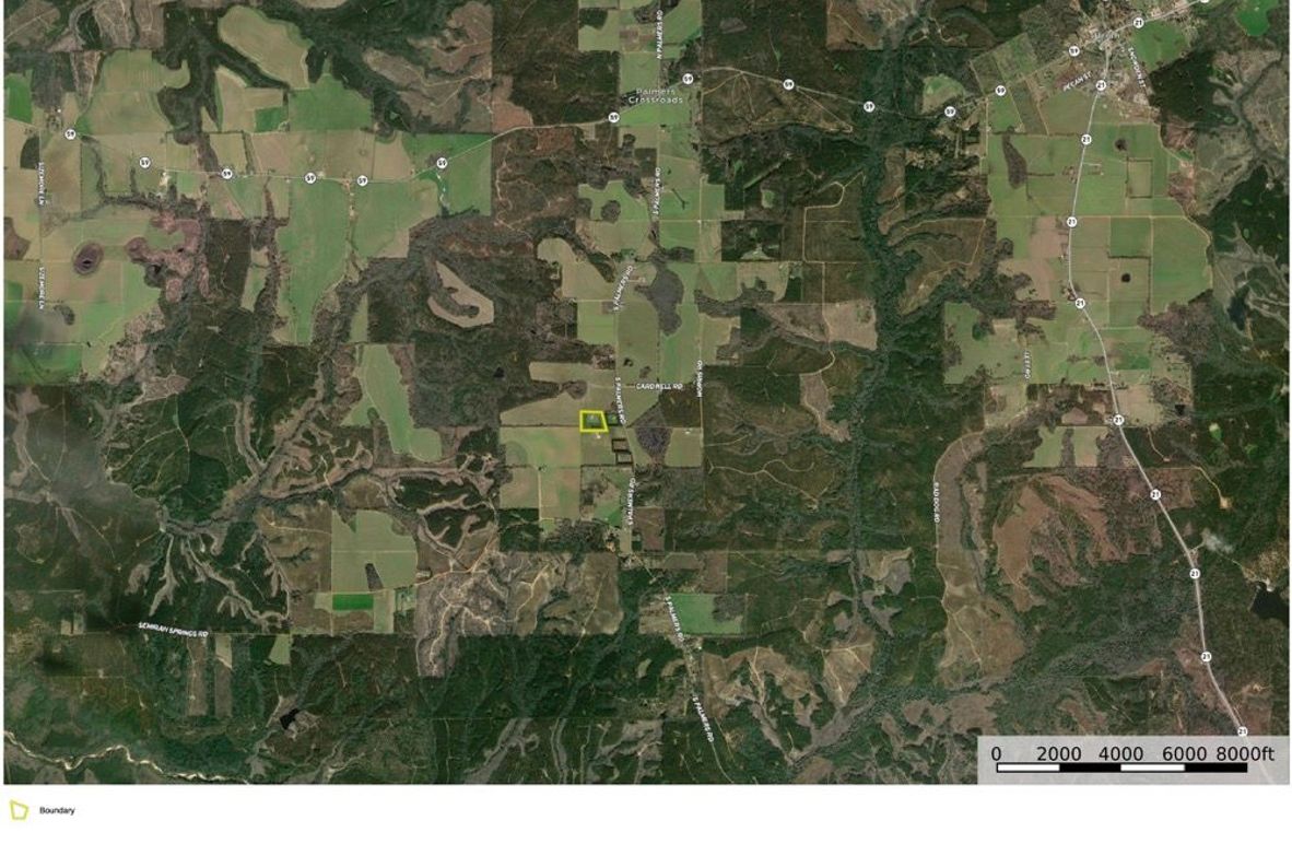 Aerial #3 Approx. 10 Acres Monroe County, AL
