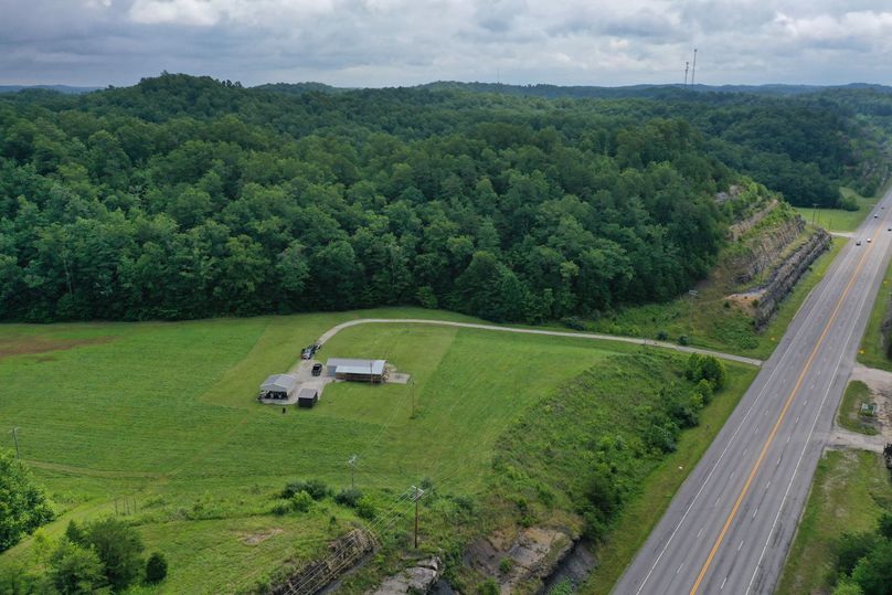 006 mid altitude aerial drone shot from the southwest corner