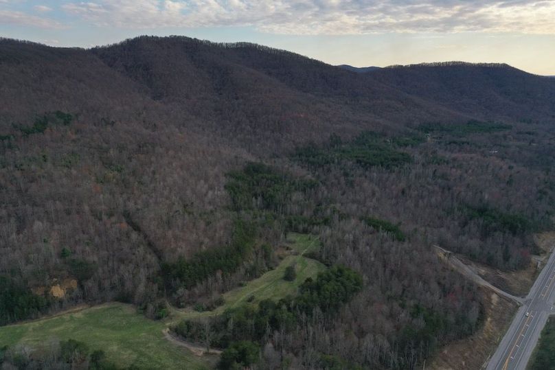 008 aerial drone shot from the northeast corner of the property looking to the west