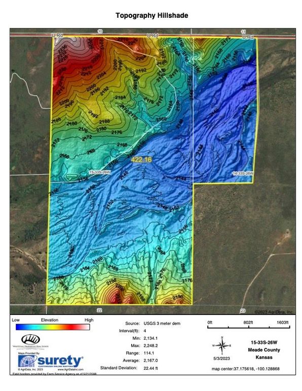 Meade Saunders 416 Hillshade