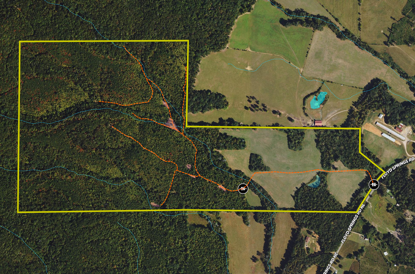 Aerial Map - Floyd 239 Ac