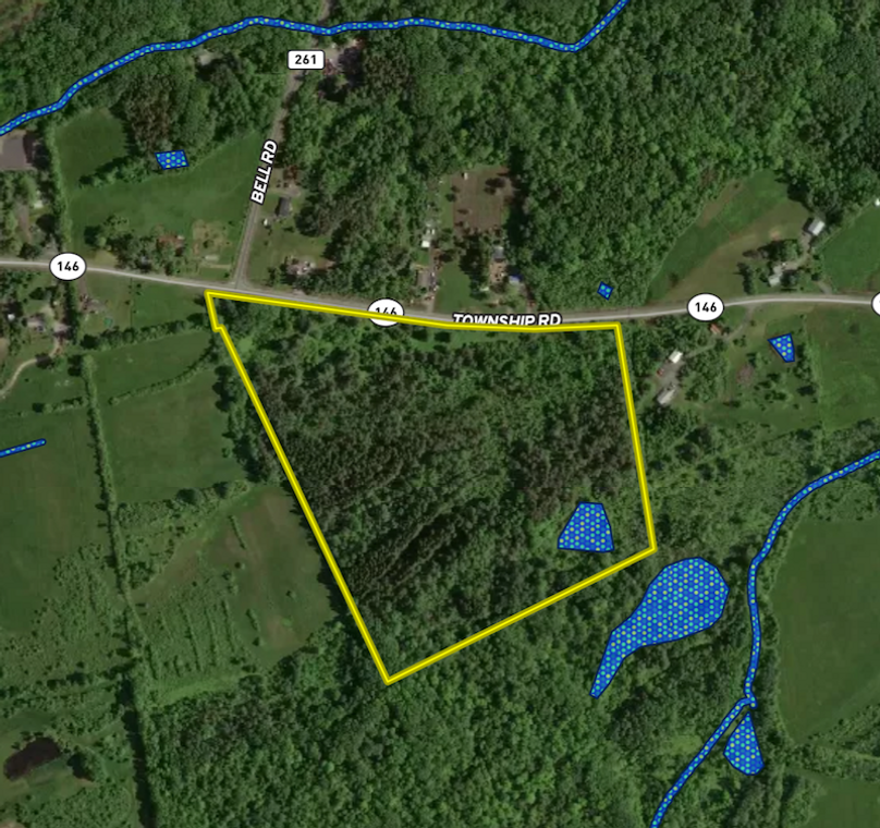 Albany Co 32.06 Uhl-Miller Wetlands Map