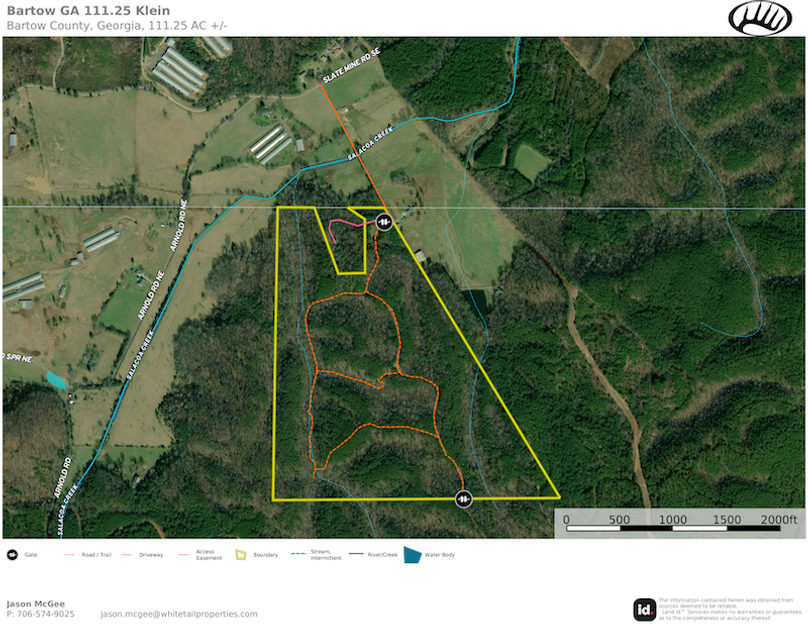 Aerial Map - Klein 111 AC