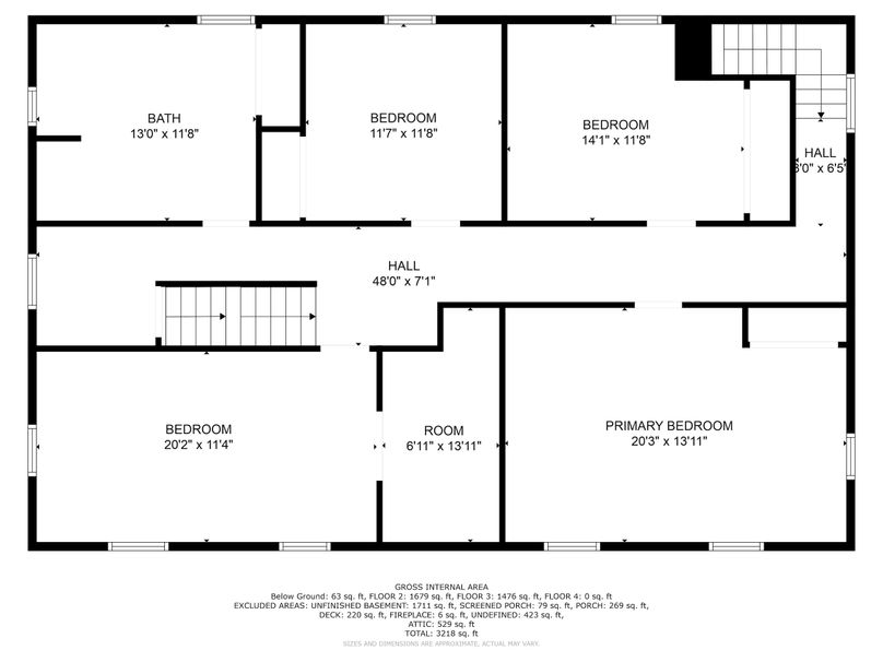 Floor Plan 3rd_floor_8_heindel_shrewsbury_with_dim