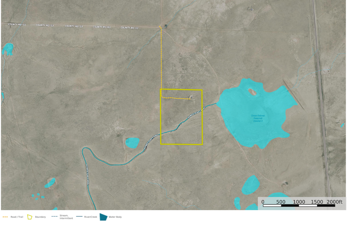 Huerfano CO 35 Yellow Brick Properties LLC - Aerial 01