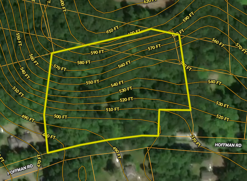 Dutchess Co 4.04 Contour map