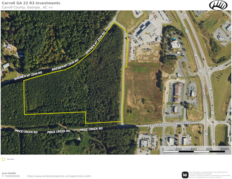 Carroll GA 22 R3 Invest Map