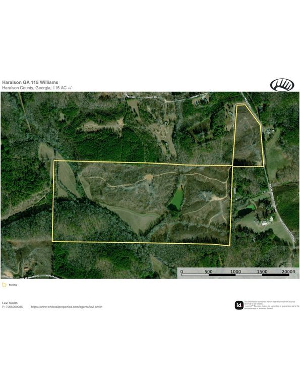 Haralson GA 115 Williams map