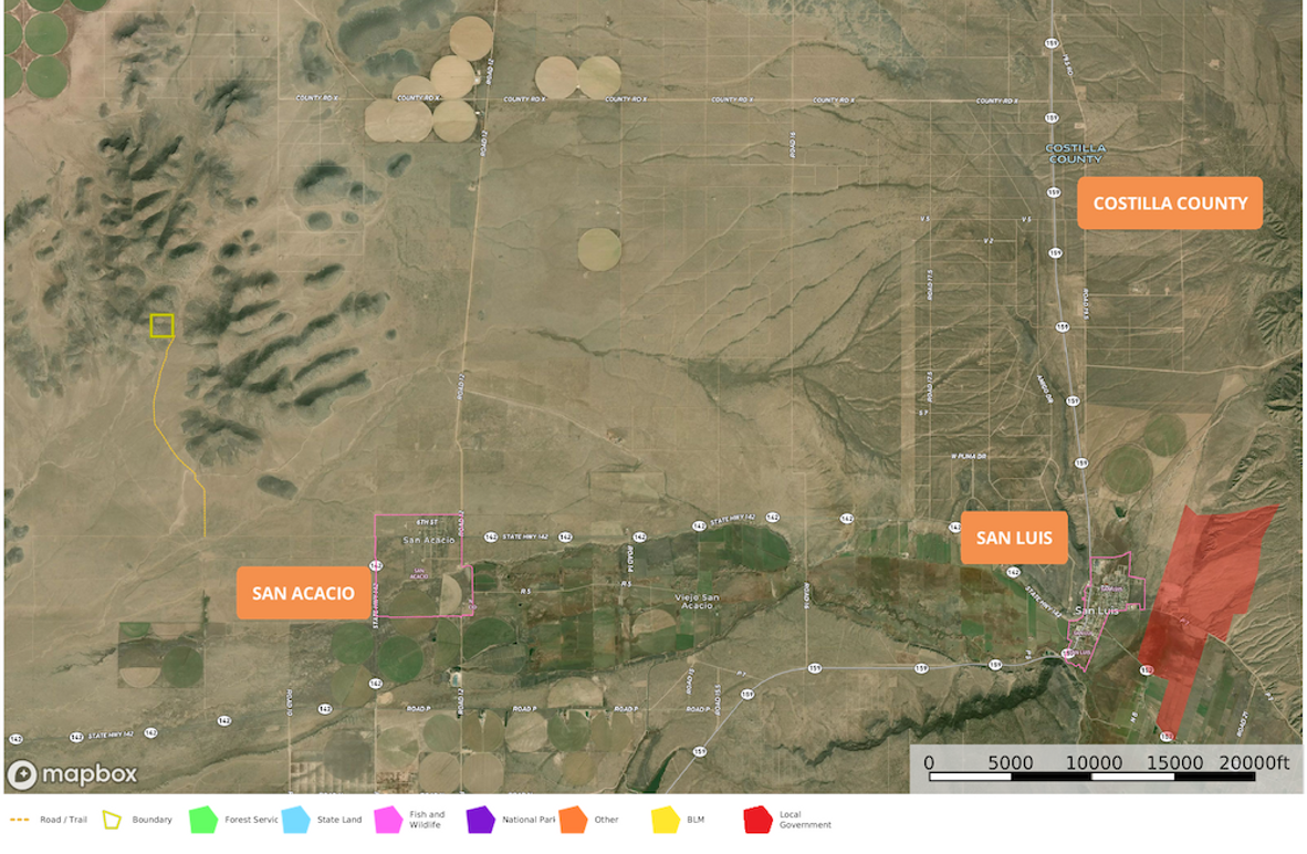 Costilla, CO 40 Martin Wide