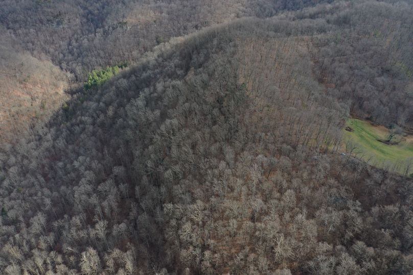 006 aerial drone shot along the north side of the main ridge