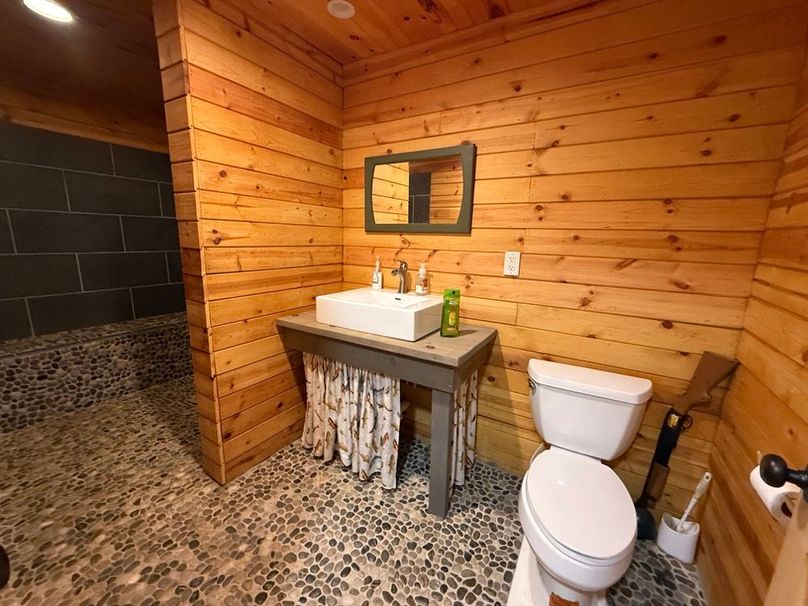 058 the entrance into the lower level bathroom