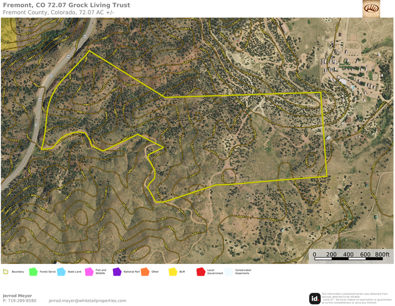 Fremont, CO 72.07 Grock Living Trust Topo