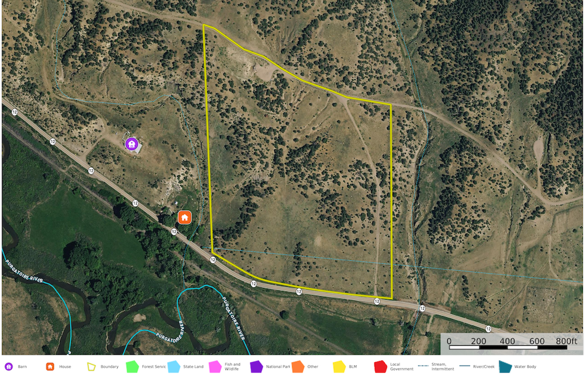 Las Animas, CO 36.77 Vogel Aerial 1